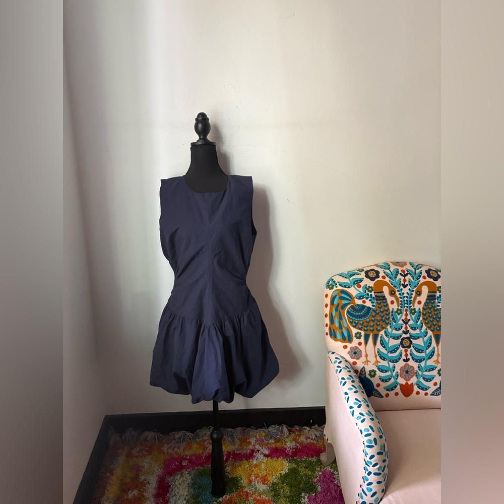 Anthropologie (Maeve) Mini Bubble Dress with Side Cut Outs